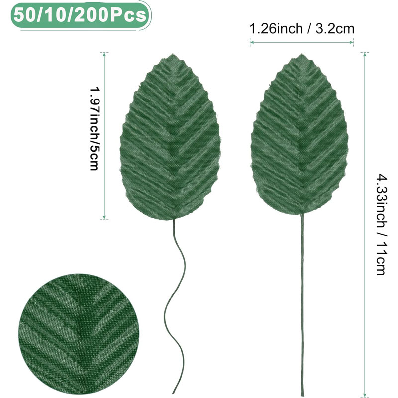 50/100/200 adet yapay ipek gül - Supply For Florist incelemesi ve fiyatı