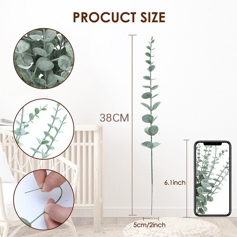 20 adet Yapay Okaliptüs Kaynak - Eucalyptus Preserved incelemesi ve fiyatı