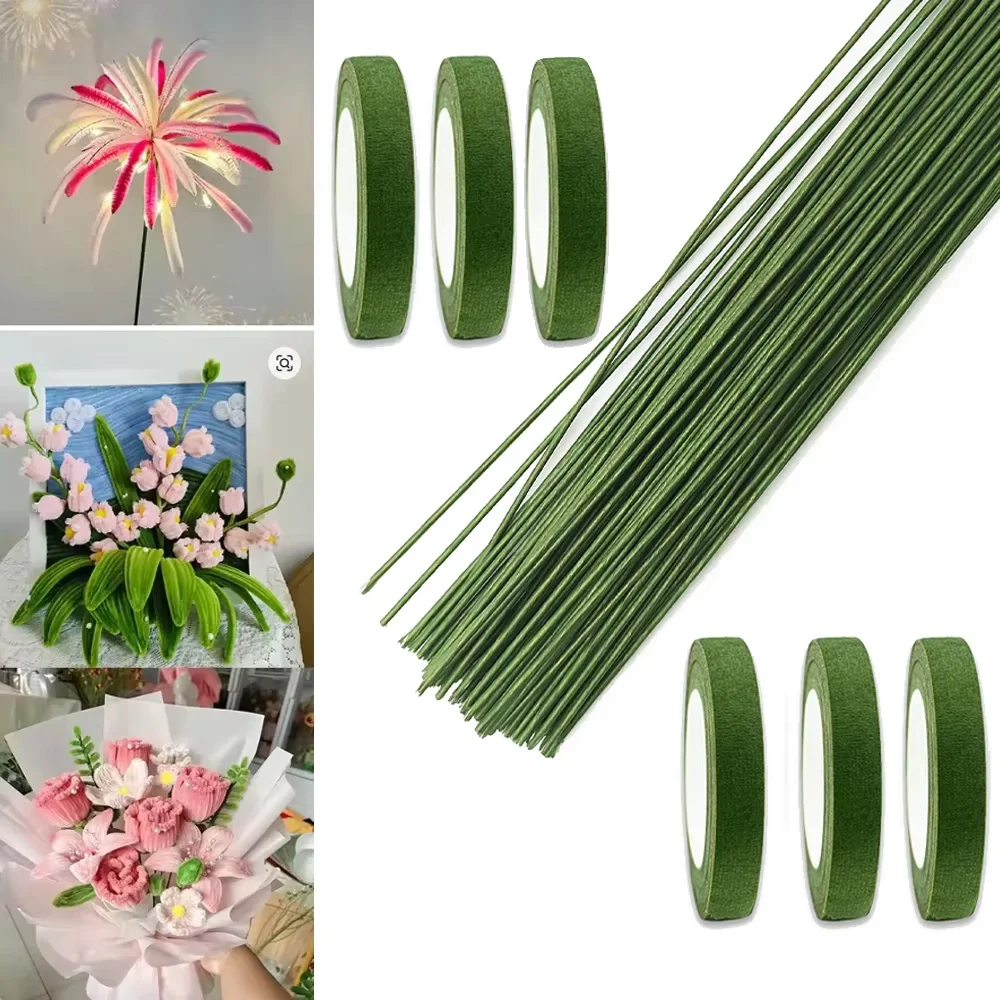 Yeşil Çiçek Sapları DIY Çiçek  - Floral Tape Green incelemesi ve fiyatı