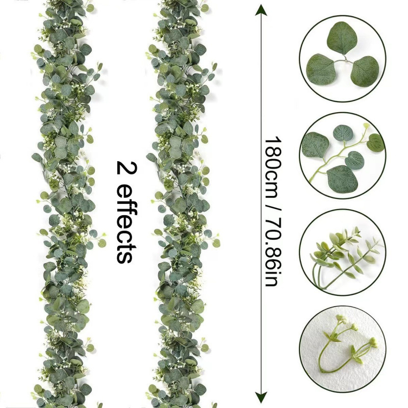 1 adet yapay okaliptüs yaprakl - Eucalyptus Preserved incelemesi ve fiyatı