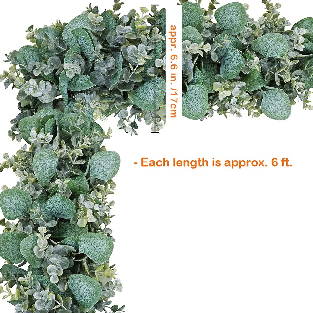 6 'uzun sahte karışık okaliptü - Eucalyptus Preserved incelemesi ve fiyatı