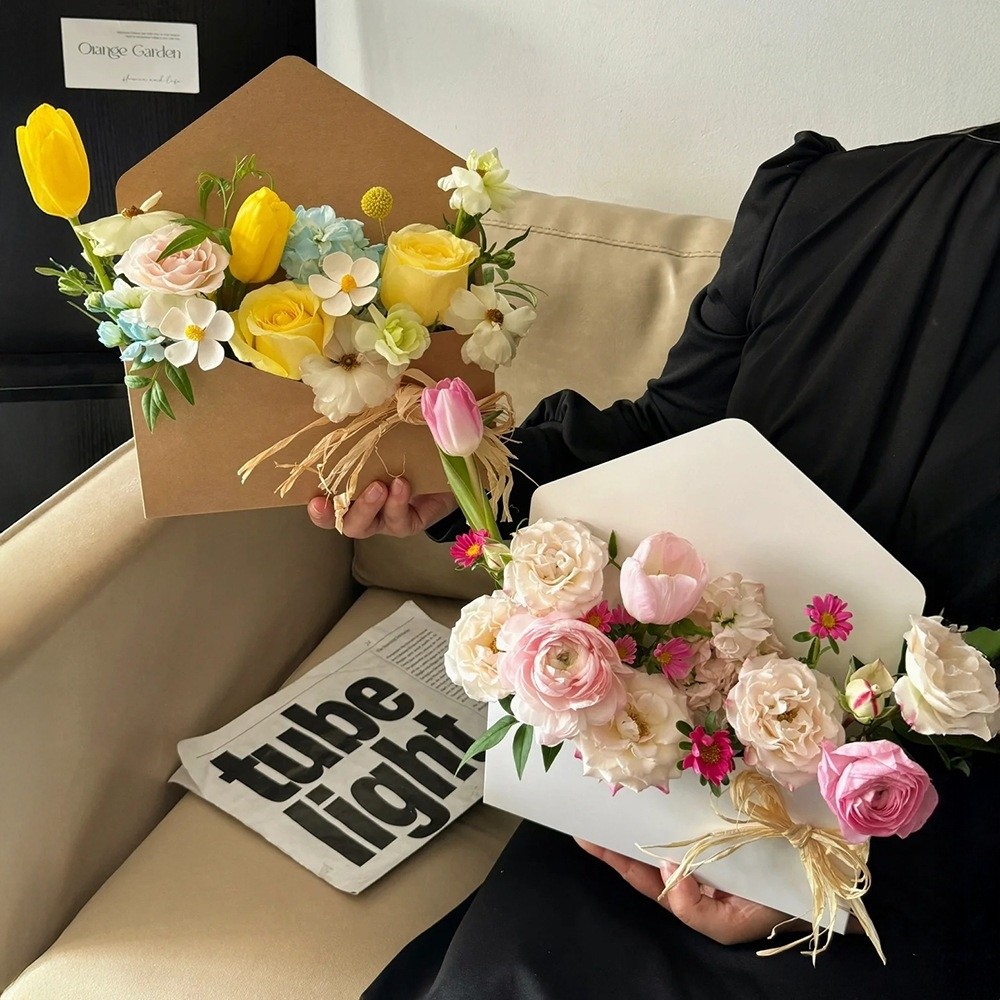 Zarf Şeklinde Karton Çiçek Hed - Florist Supply Paper incelemesi ve fiyatı