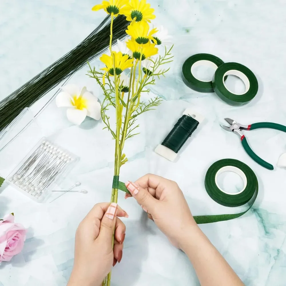 Yeşil Güzel Çiçek Bantlar 18 M - Floral Tape Green incelemesi ve fiyatı