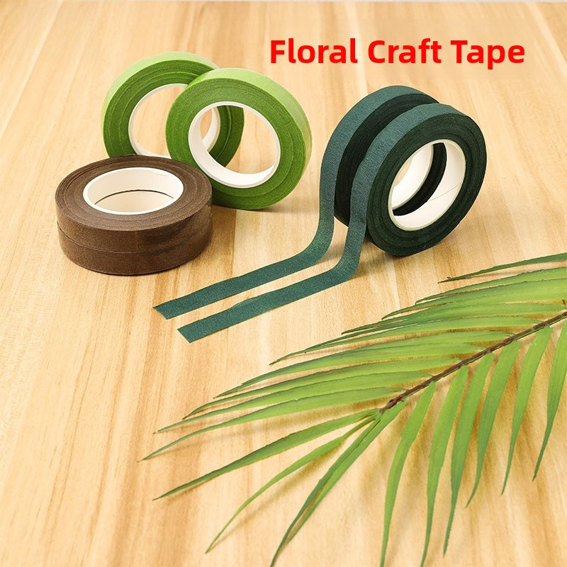 El yapımı Çiçek Buketi Bant Bü - Floral Tape Green incelemesi ve fiyatı