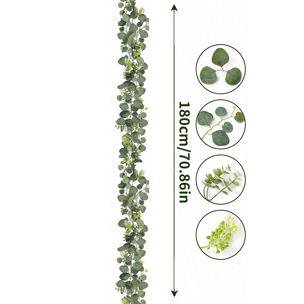 Yapay Okaliptüs Çelenk Sahte Y - Eucalyptus Preserved incelemesi ve fiyatı