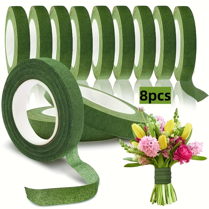 1. 8 Adet Yeşil Kendinden Yapı - Floral Tape Green incelemesi ve fiyatı