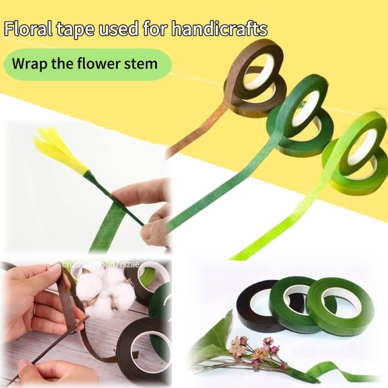 Yeşil Su Geçirmez Çiçek Bantı  - Floral Tape Green incelemesi ve fiyatı