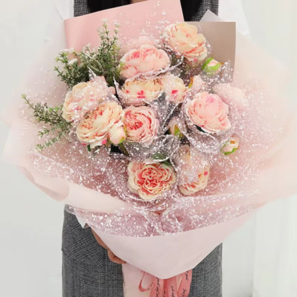Kar Tanesi Desenli Çiçek Paket - Florist Supply Paper incelemesi ve fiyatı